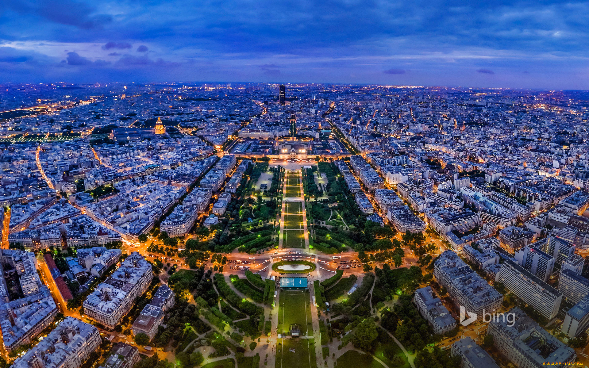 париж панорама